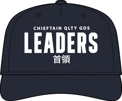 Leaders Rope Cap – "LEADERS" Embroidered Performance Snapback Hat