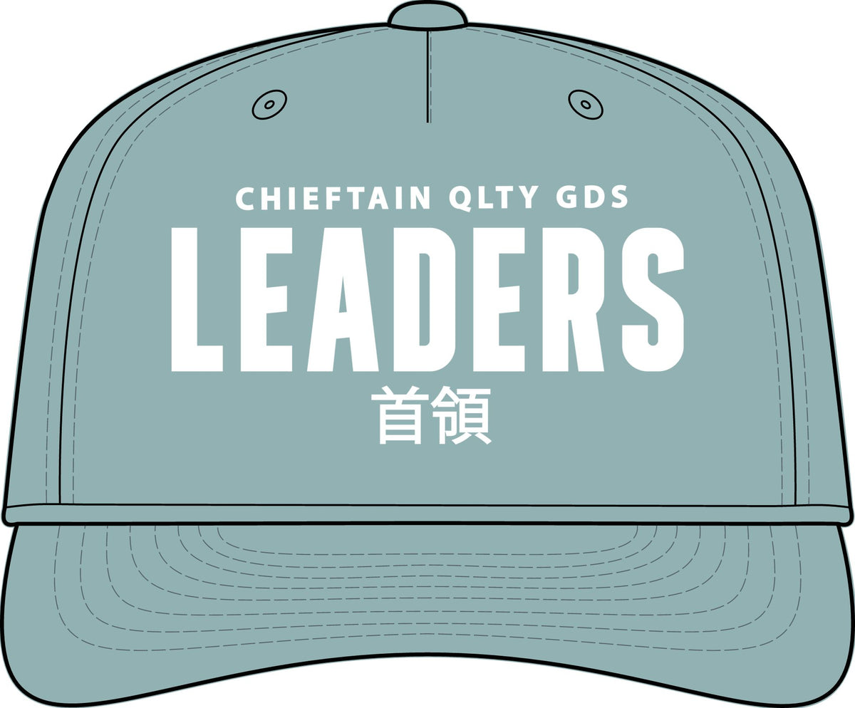 Leaders Rope Cap – "LEADERS" Embroidered Performance Snapback Hat