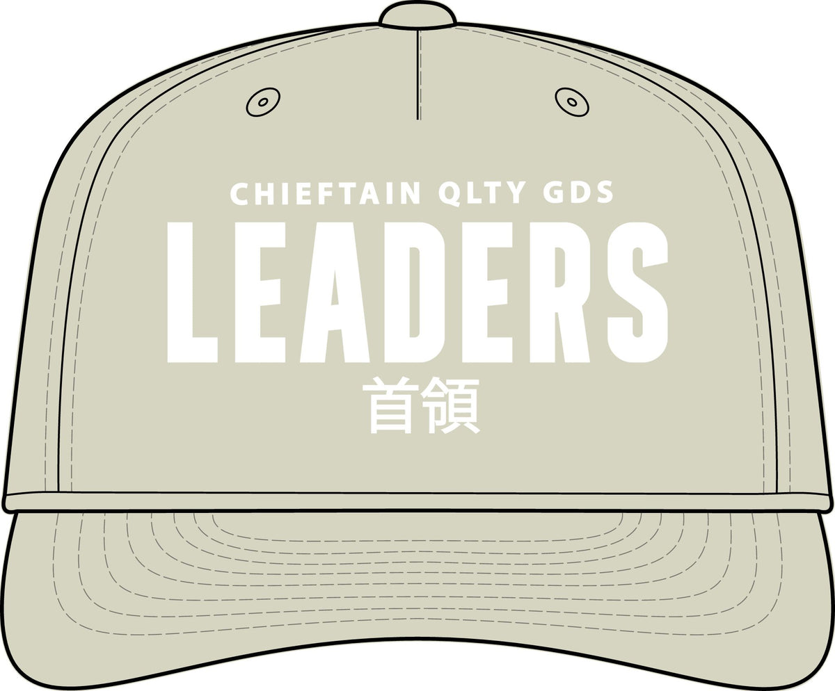 Leaders Rope Cap – "LEADERS" Embroidered Performance Snapback Hat