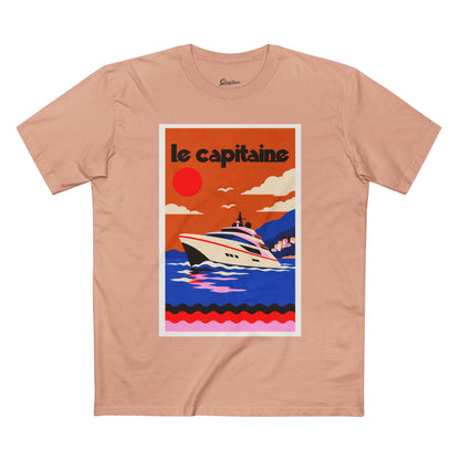 Le Capitaine Yacht Sunset Graphic T-Shirt