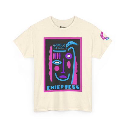 Chiefess Leaders in the Spirit Tribe Leader mask Tee