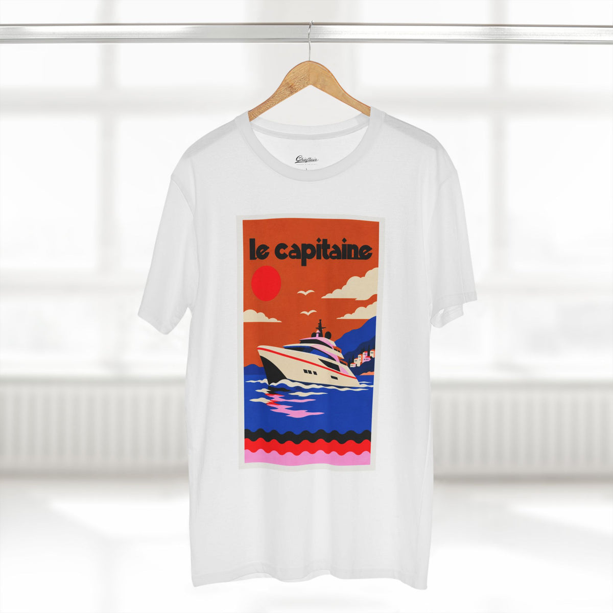 Le Capitaine Yacht Sunset Graphic T-Shirt
