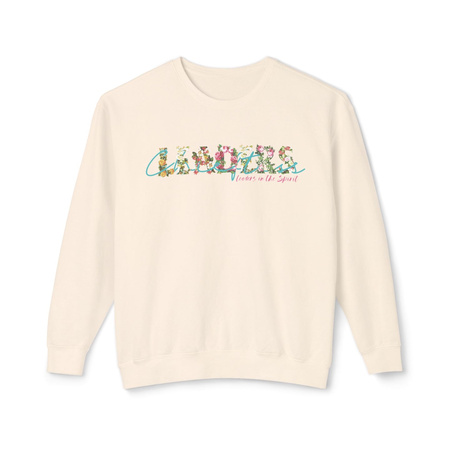 Floral Lightweight Crewneck Sweatshirt
