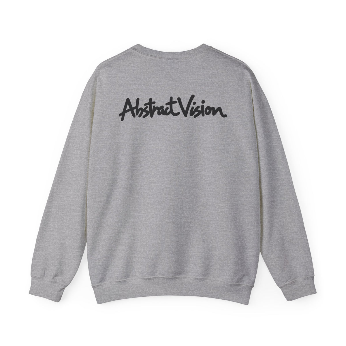 Abstract Vision Graphic Crewneck Sweatshirt