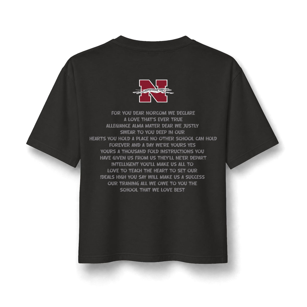 Norcom Greyhounds Women's Boxy Tee — Portsmouth 1913 School Spirit