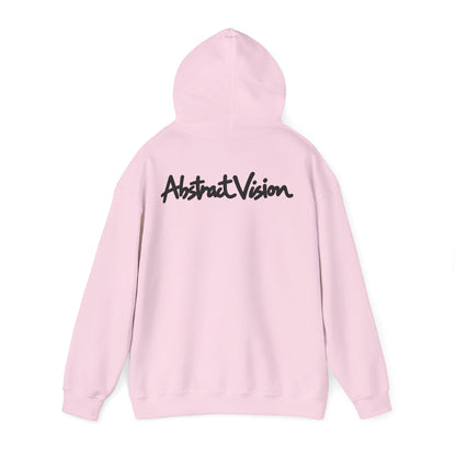 Abstract Vision Monogram Graphic Hoodie