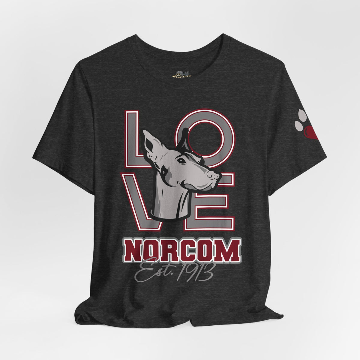 LOVE Norcom Dog T‑Shirt — Established 1913 Dog Lover Tee