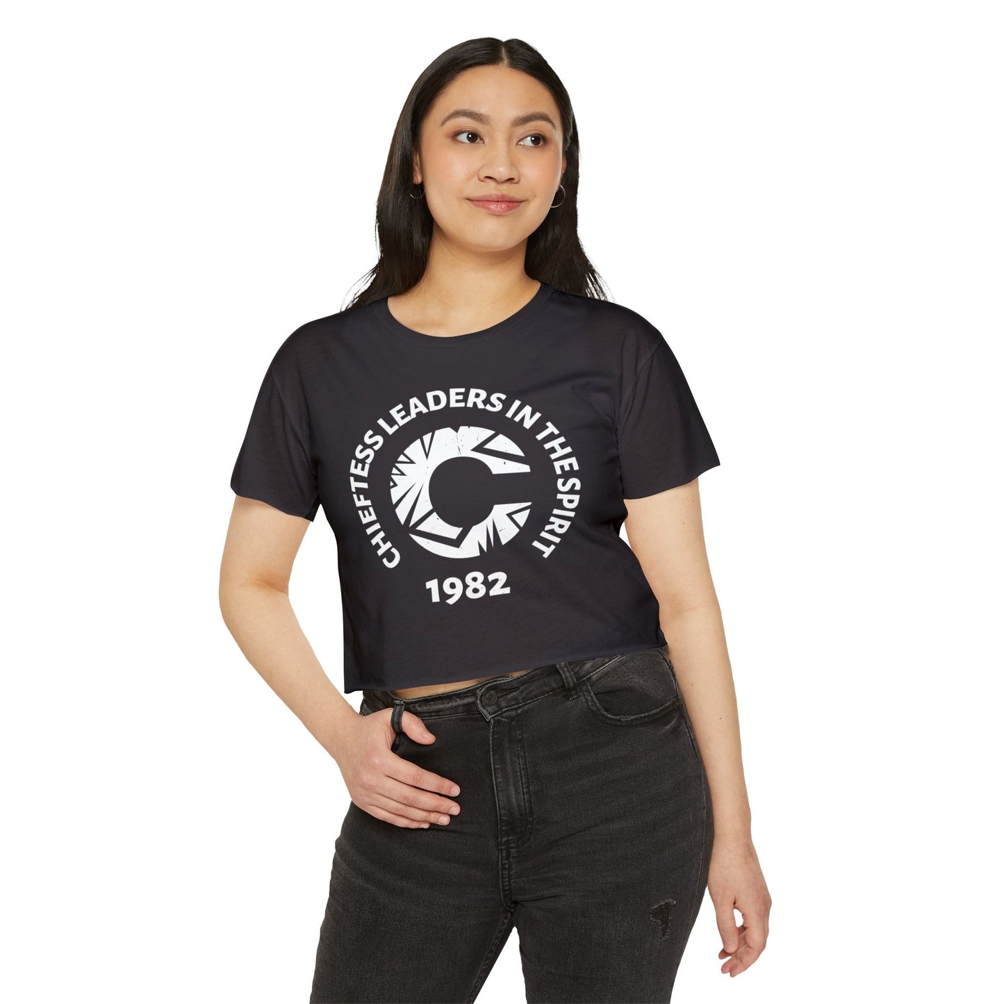 Crop Top — "Chieftess Leaders in the Spirit 1982" Festival Graphic