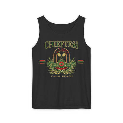 Chieftess Tennis Club Garment-Dyed Tank Top