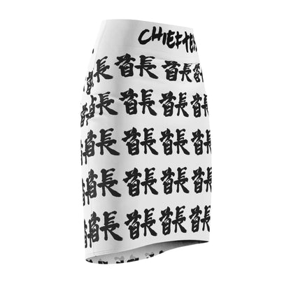 Trendy Chiefess Women&#039;s Pencil Skirt - Stylish & Empowering Fashion Statement