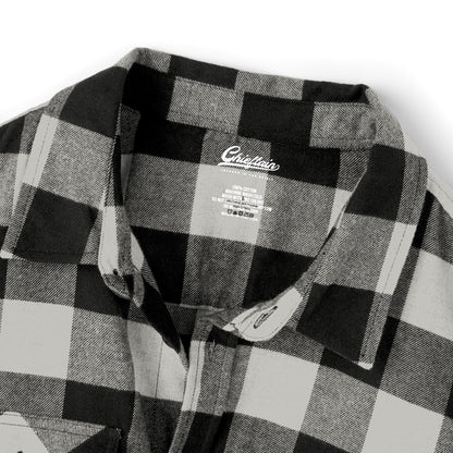 Chieftain Unisex Flannel Shirt - Leaders in the Spirit - Cozy Layer for Fall and Winter