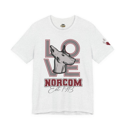 LOVE Norcom Dog T‑Shirt — Established 1913 Dog Lover Tee