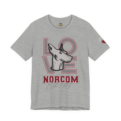 LOVE Norcom Dog T‑Shirt — Established 1913 Dog Lover Tee