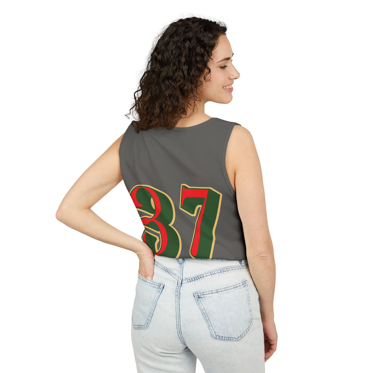Chieftess Tennis Club Garment-Dyed Tank Top