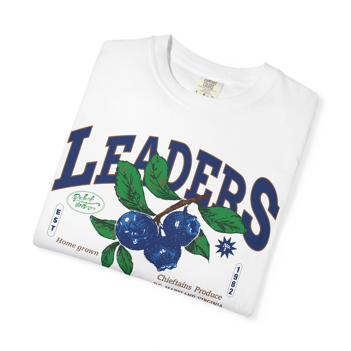 Blueberries Graphic Pick of the Crops Tee