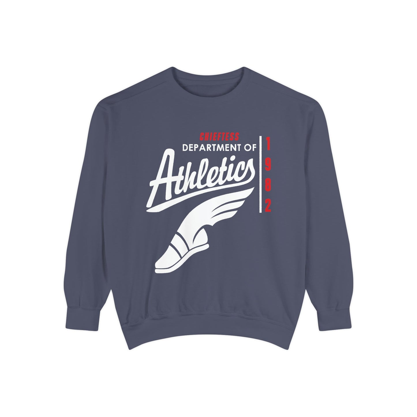 Vintage Chieftess  Athletics Unisex Sweatshirt - Department of Athletics 1982