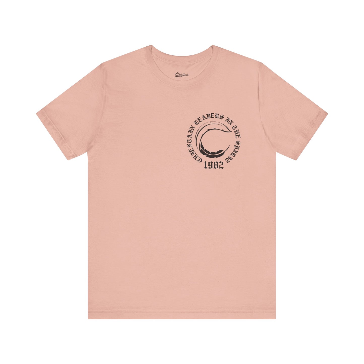 Mid Evil Chieftain pocket logo Tee