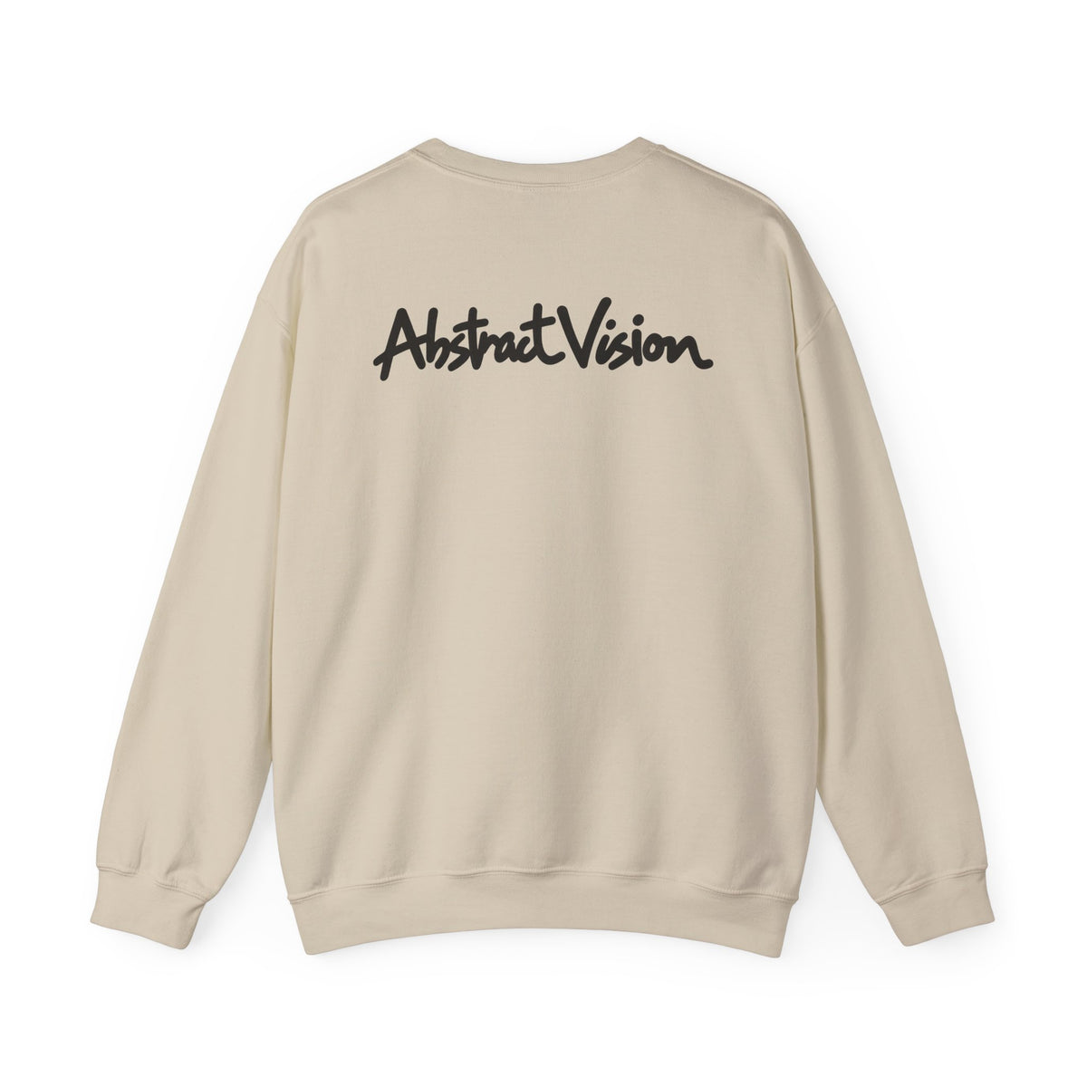 Abstract Vision Graphic Crewneck Sweatshirt