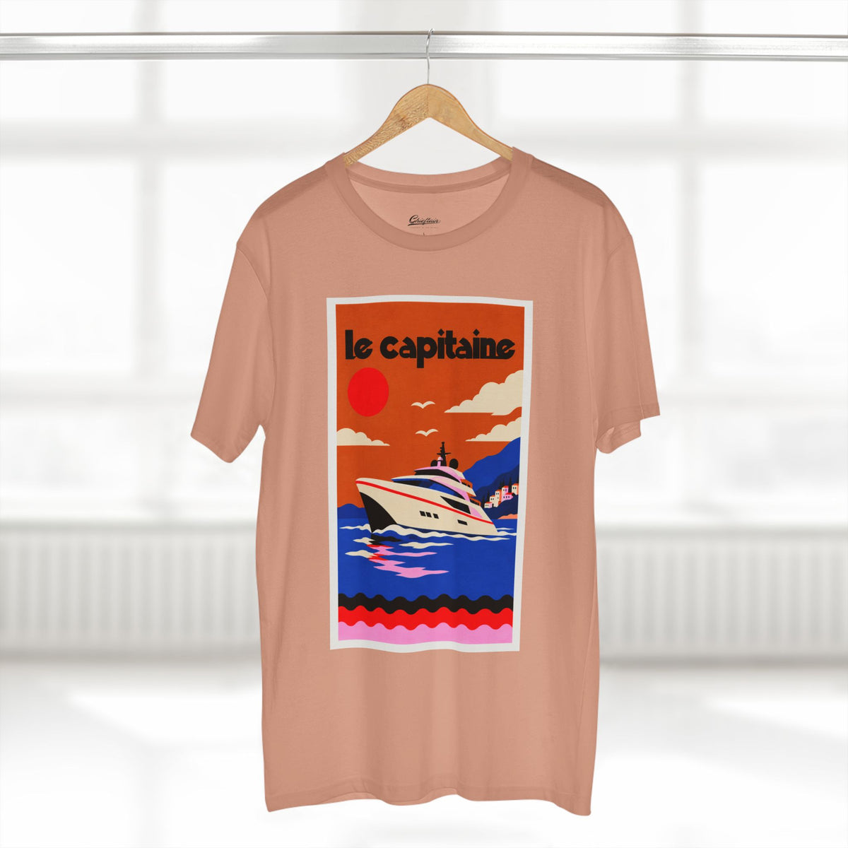 Le Capitaine Yacht Sunset Graphic T-Shirt