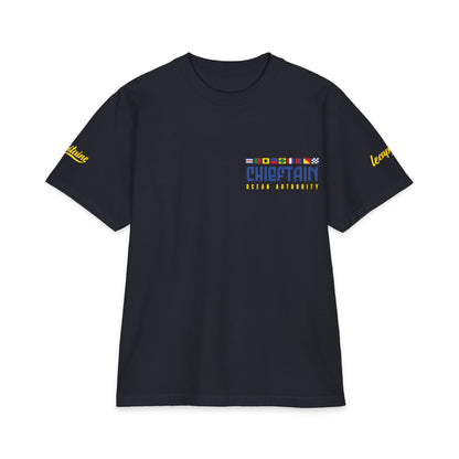 Chieftain Le capitaine Tee — 'Captain of the Ship, Commander of the Wave'