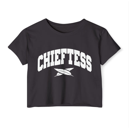 Crop Top “Chieftess 37” — Athletic Festival Crop for Women