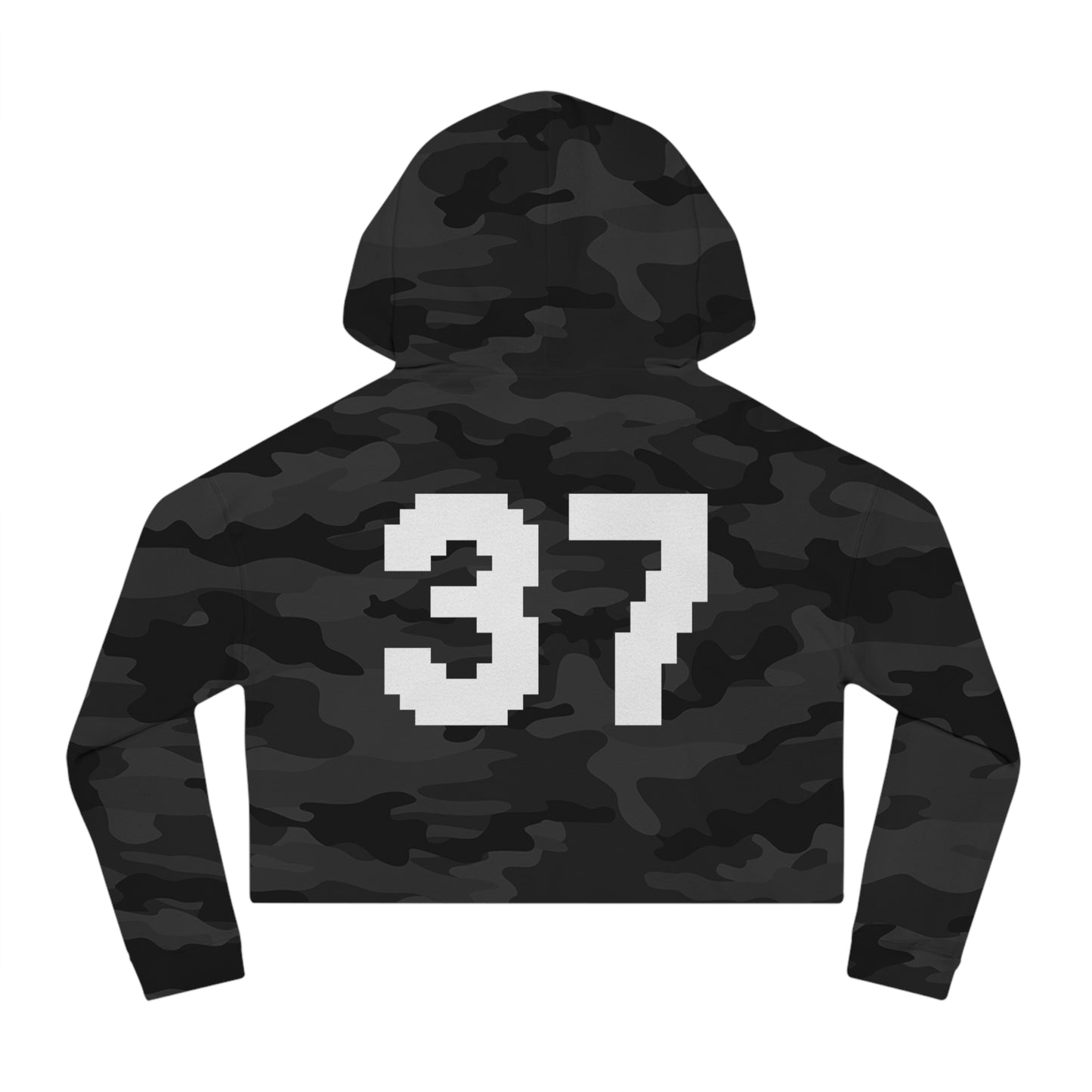 Women's Casual Cross feathers leaders Cropped Hoodie