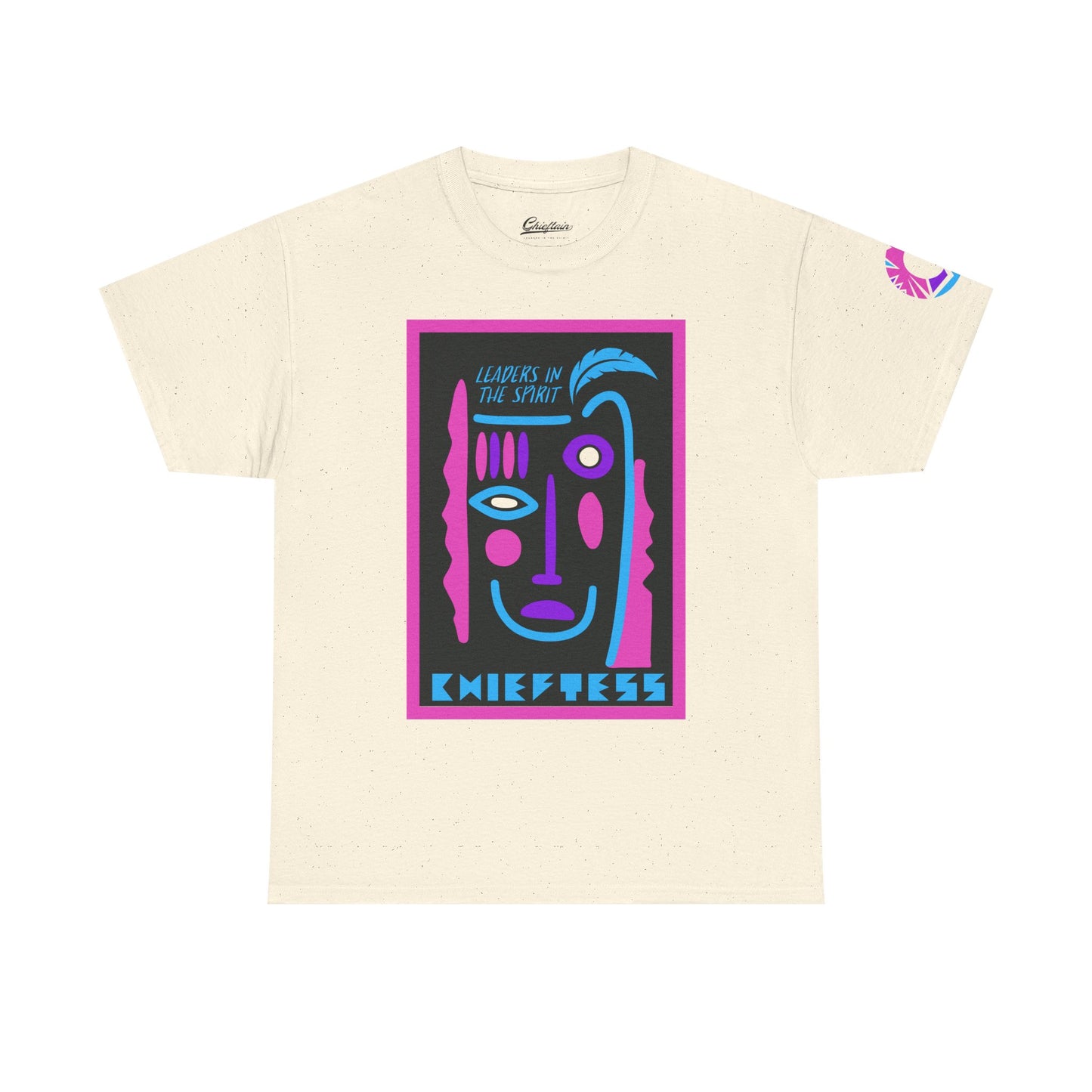 Chiefess Leaders in the Spirit Tribe Leader mask Tee