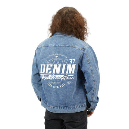 Men's Denim Jacket with Vintage Design - Casual Style for Everyday Wear