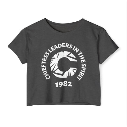 Crop Top — "Chieftess Leaders in the Spirit 1982" Festival Graphic