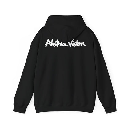 Abstract Vision Monogram Graphic Hoodie
