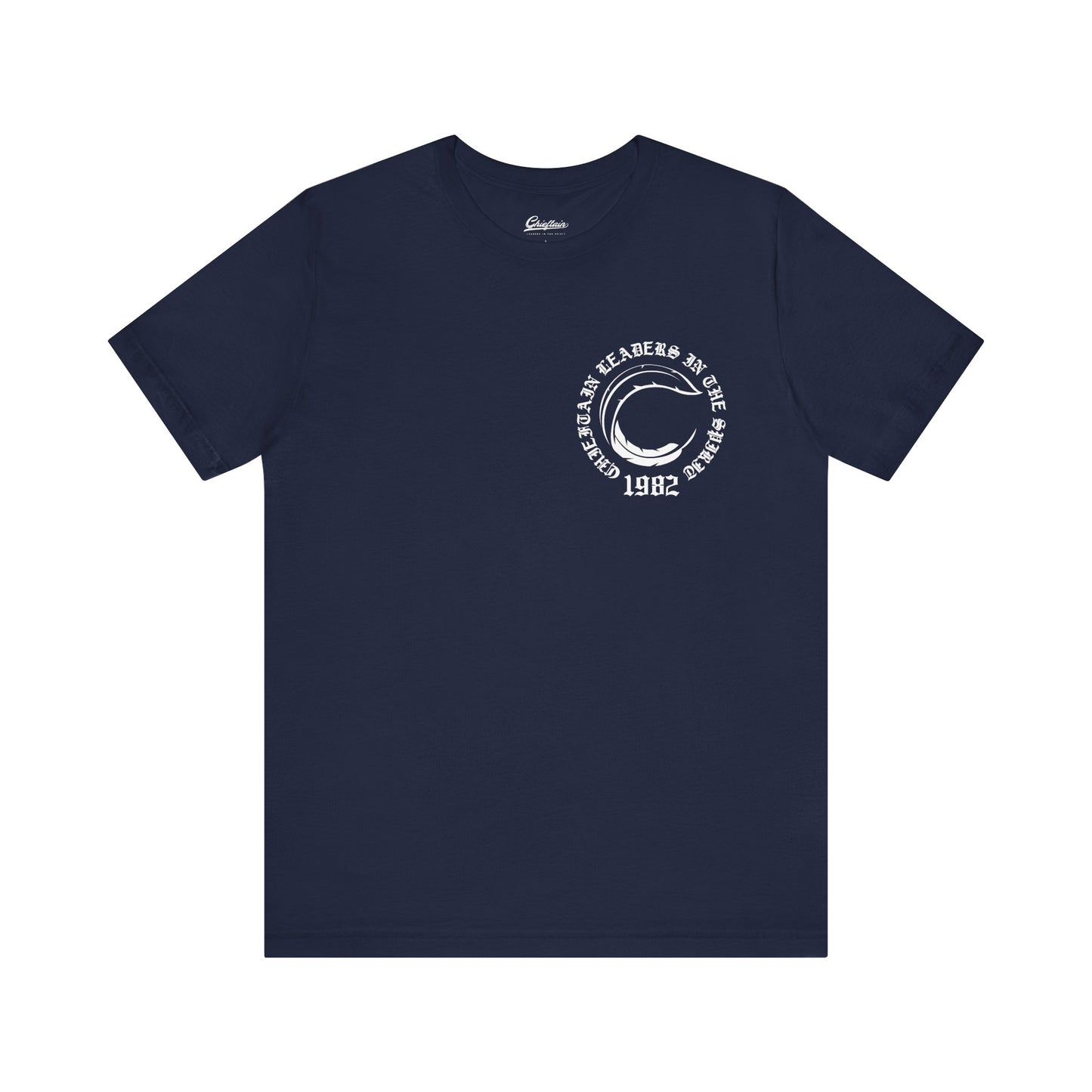 Mid Evil Chieftain pocket logo Tee