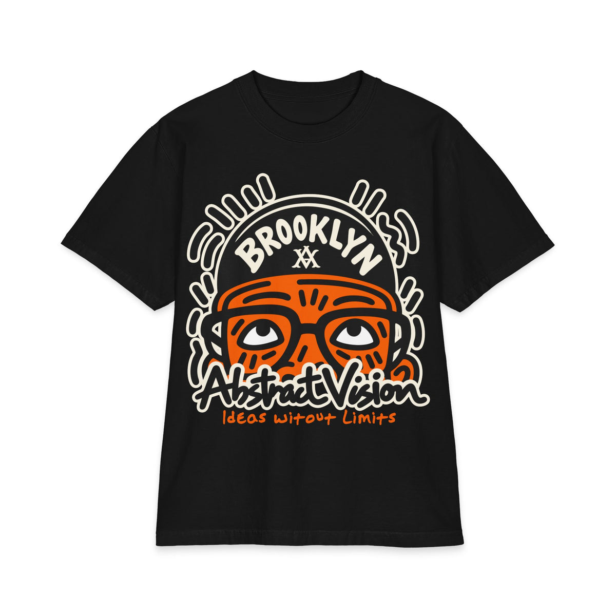 Spike Brooklyn Abstract Vision Graphic T-Shirt