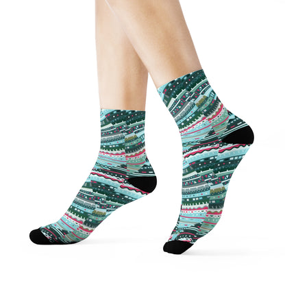 Crew  Abstract Leader Sock