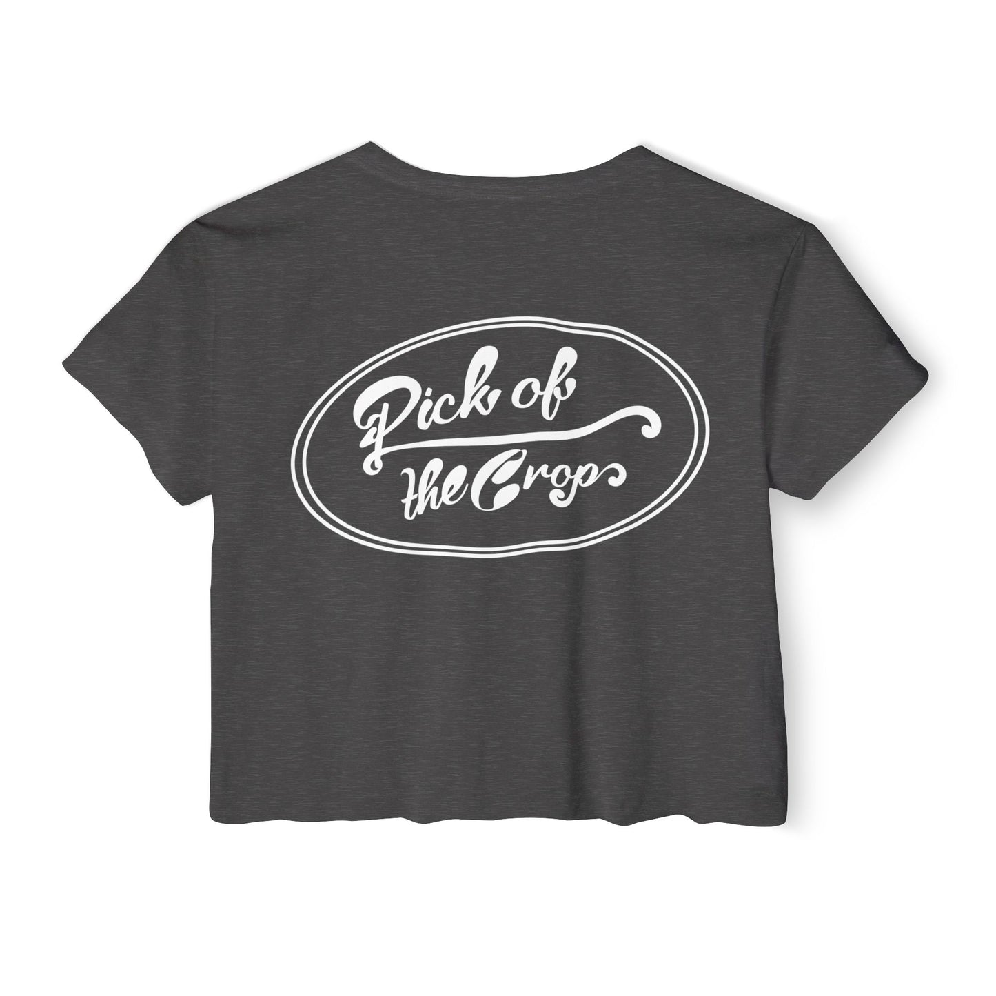 Cherry Organic Crop Top — "Pick of the Crops"