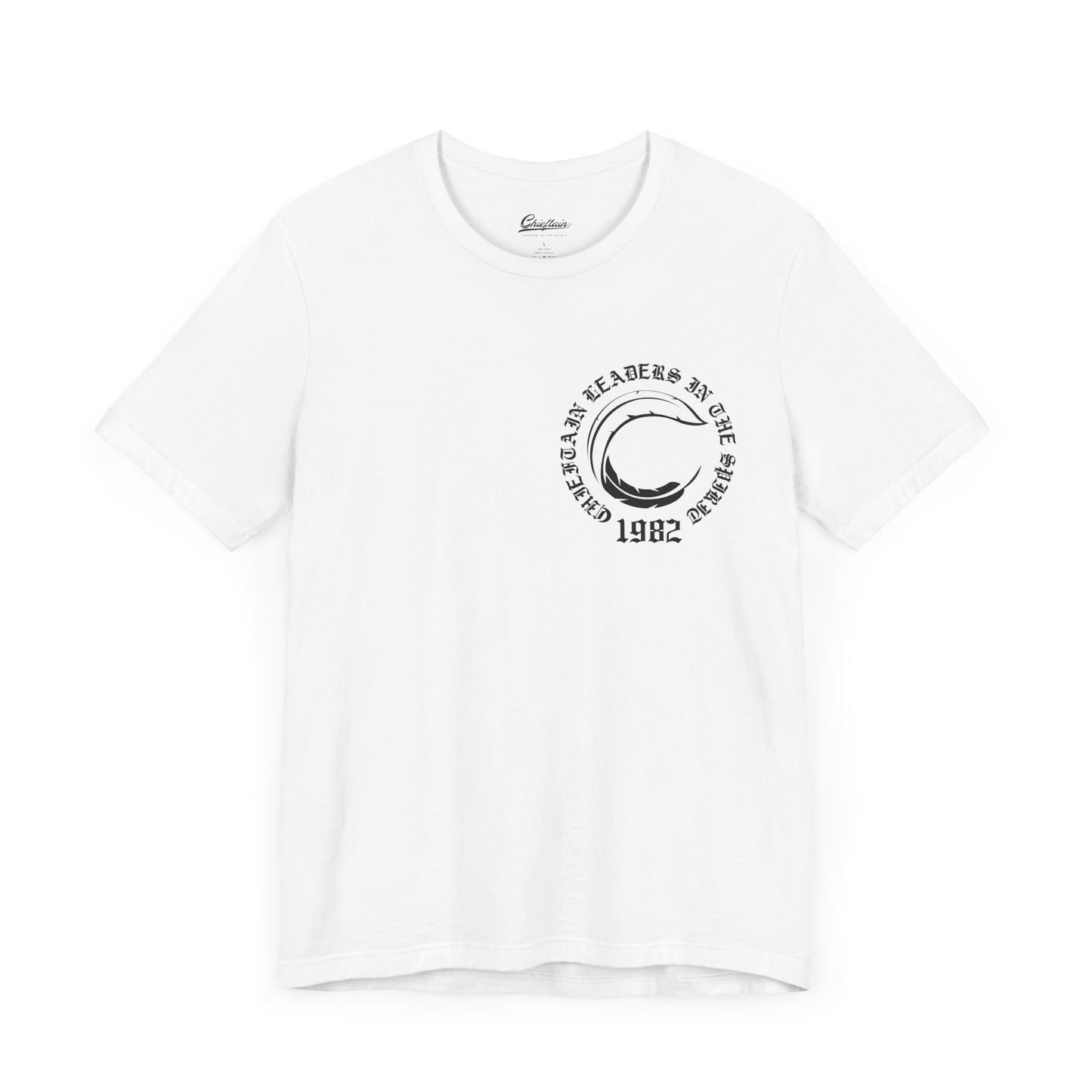 Mid Evil Chieftain pocket logo Tee
