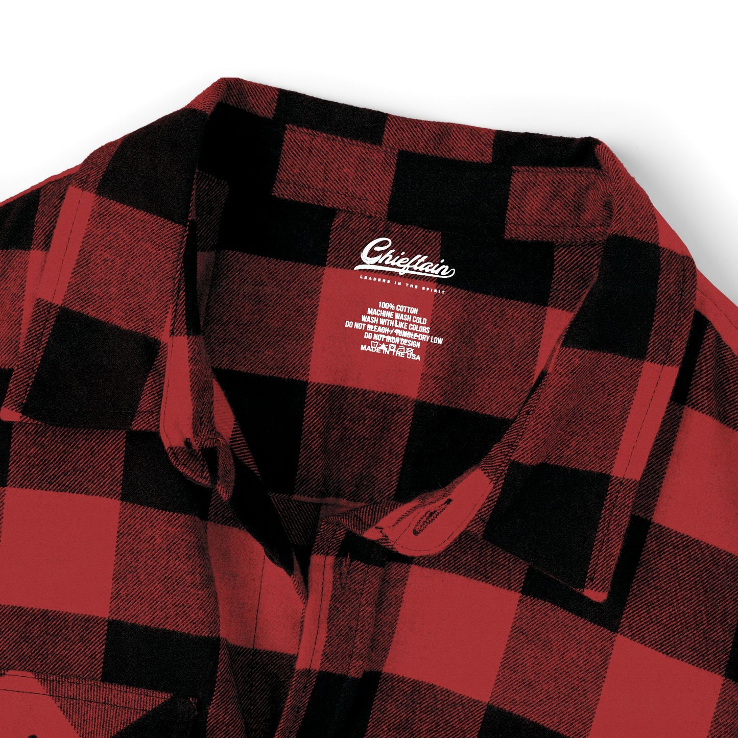 Chieftain Unisex Flannel Shirt - Leaders in the Spirit - Cozy Layer for Fall and Winter