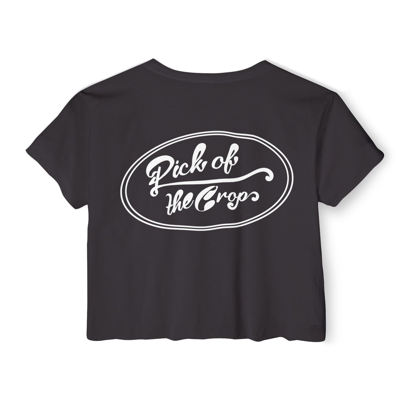 Cherry Organic Crop Top — "Pick of the Crops"