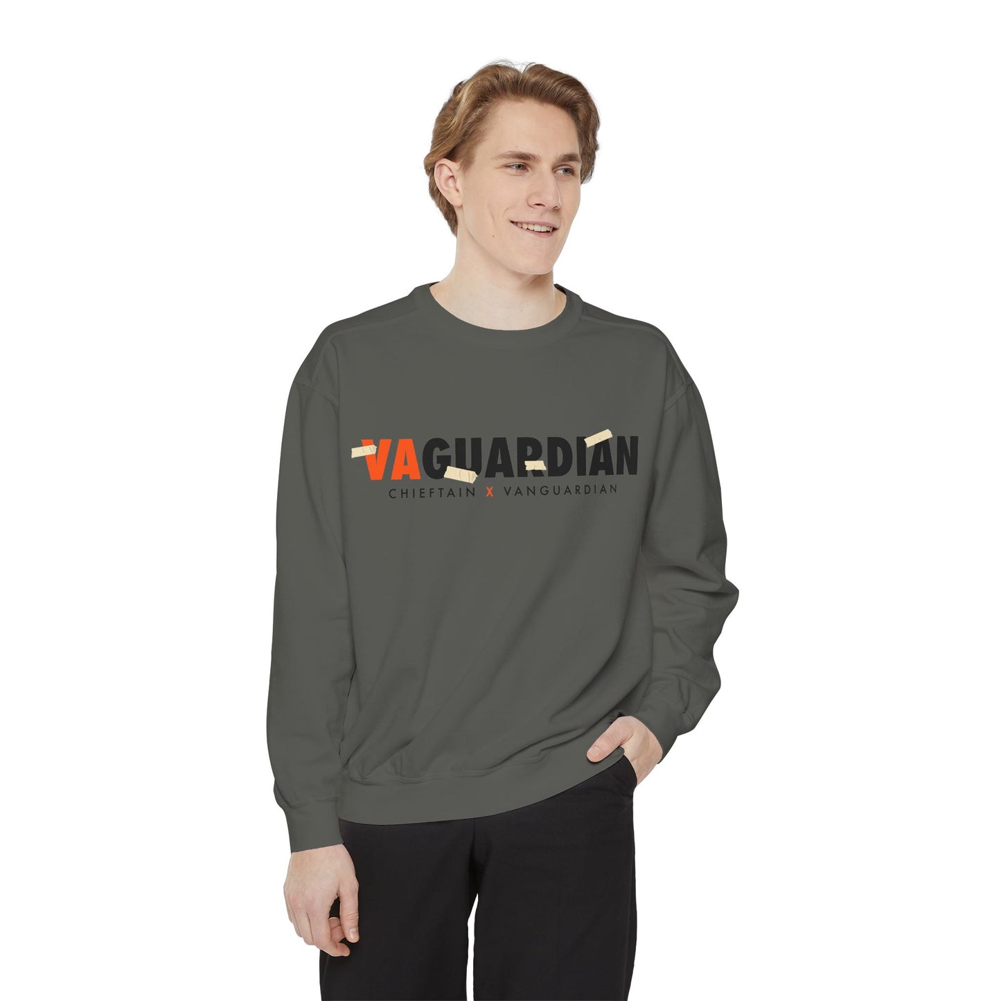 VAGUARDIAN Logo Sweatshirt — Chieftain x Vanguardian Crewneck