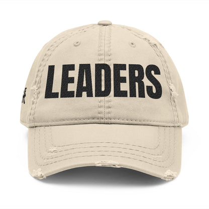 Distressed Leaders Dad Hat | Vintage Style Cap
