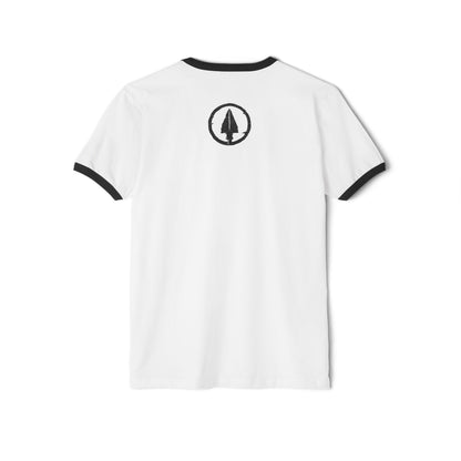 Vintage-Chic Unisex Ringer Chieftain Athletic dept Tee