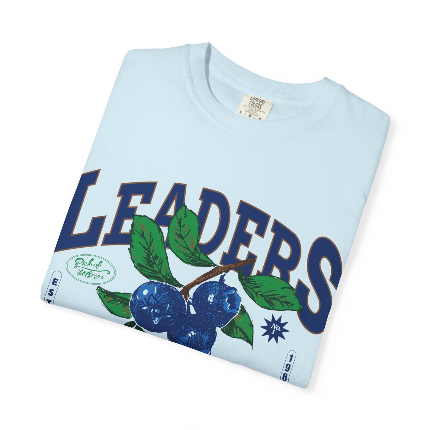 Leaders Blueberries T-Shirt — pick of the crops collection