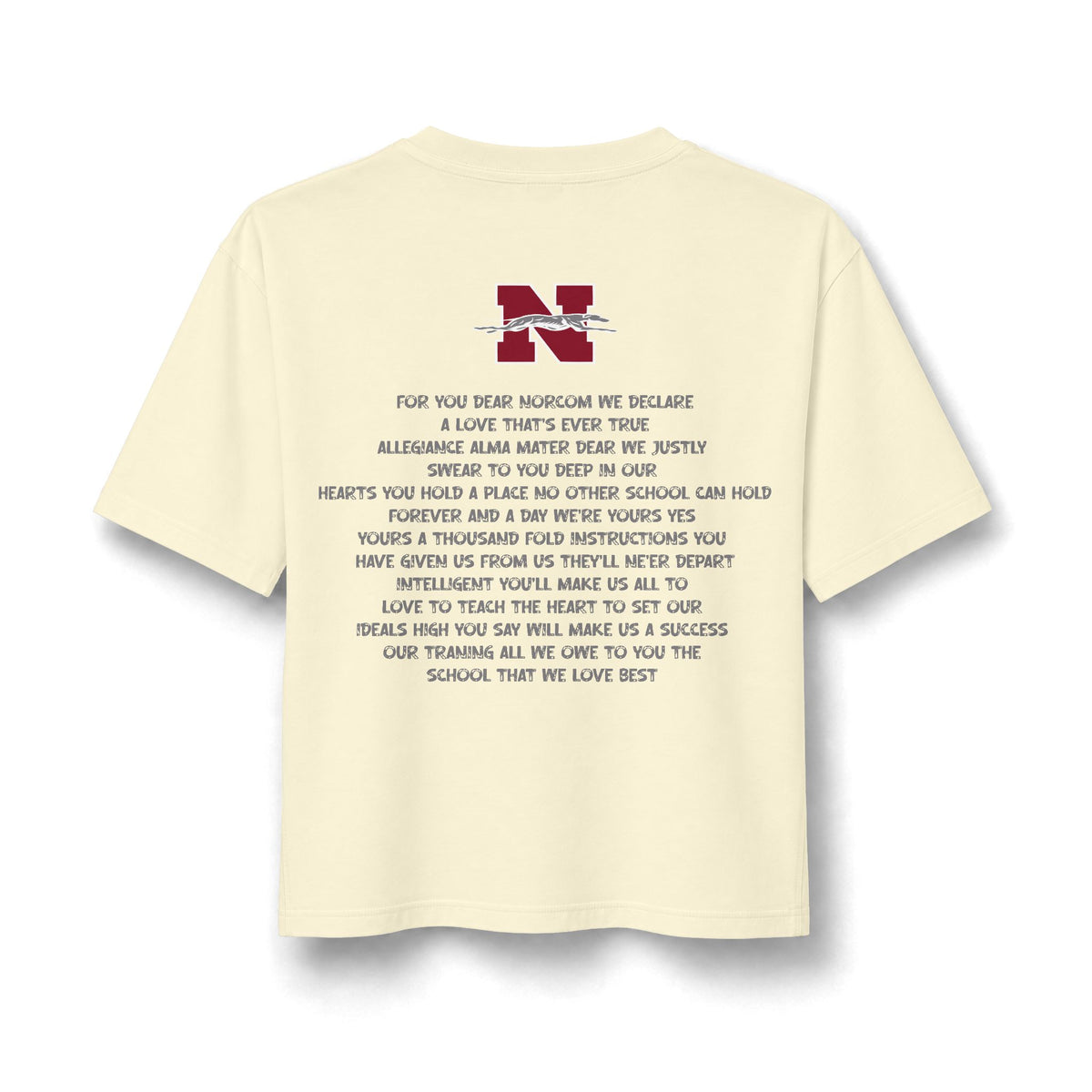 Norcom Greyhounds Women's Boxy Tee — Portsmouth 1913 School Spirit