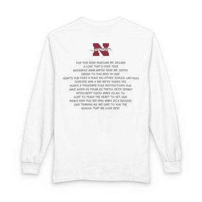 Norcom Love Long Sleeve Tee — 'LOVE NORCOM Est. 1913' School Spirit Shirt
