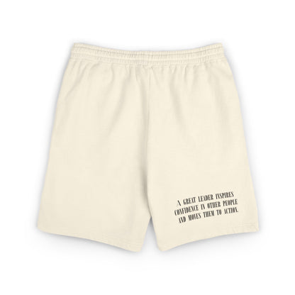 Chieftain Athleisure Sweat Shorts —Panther Emblem Casual Fleece Shorts