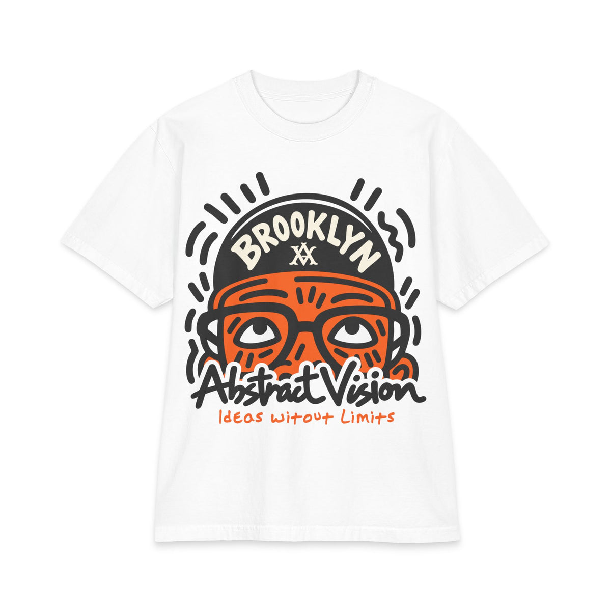 Spike Brooklyn Abstract Vision Graphic T-Shirt