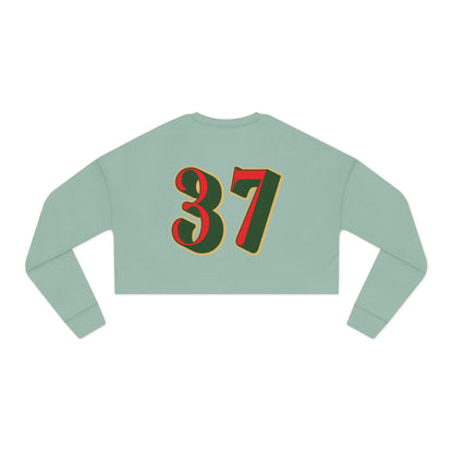 Chieftess Women's Cropped Sweatshirt Tennis Club