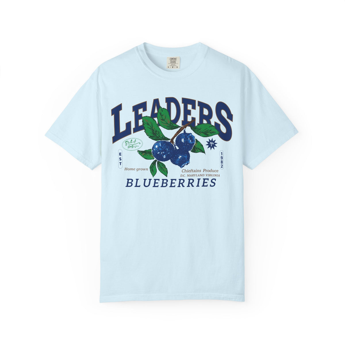 Blueberries Graphic Pick of the Crops Tee