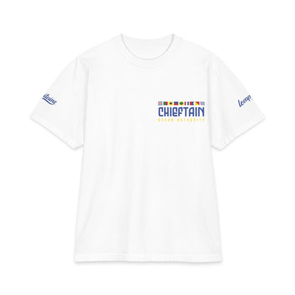 Chieftain Le capitaine Tee — 'Captain of the Ship, Commander of the Wave'