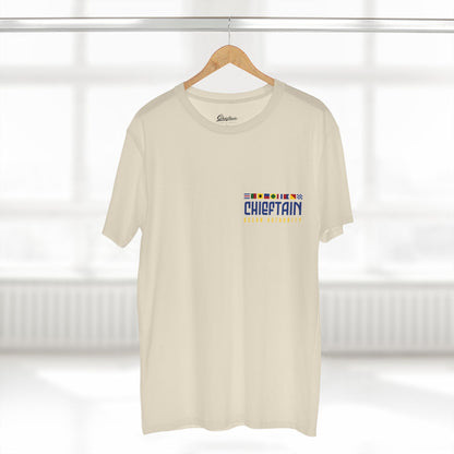 Chieftain Sailing Tee — Captain of the Ship Nautical Graphic T‑Shirt