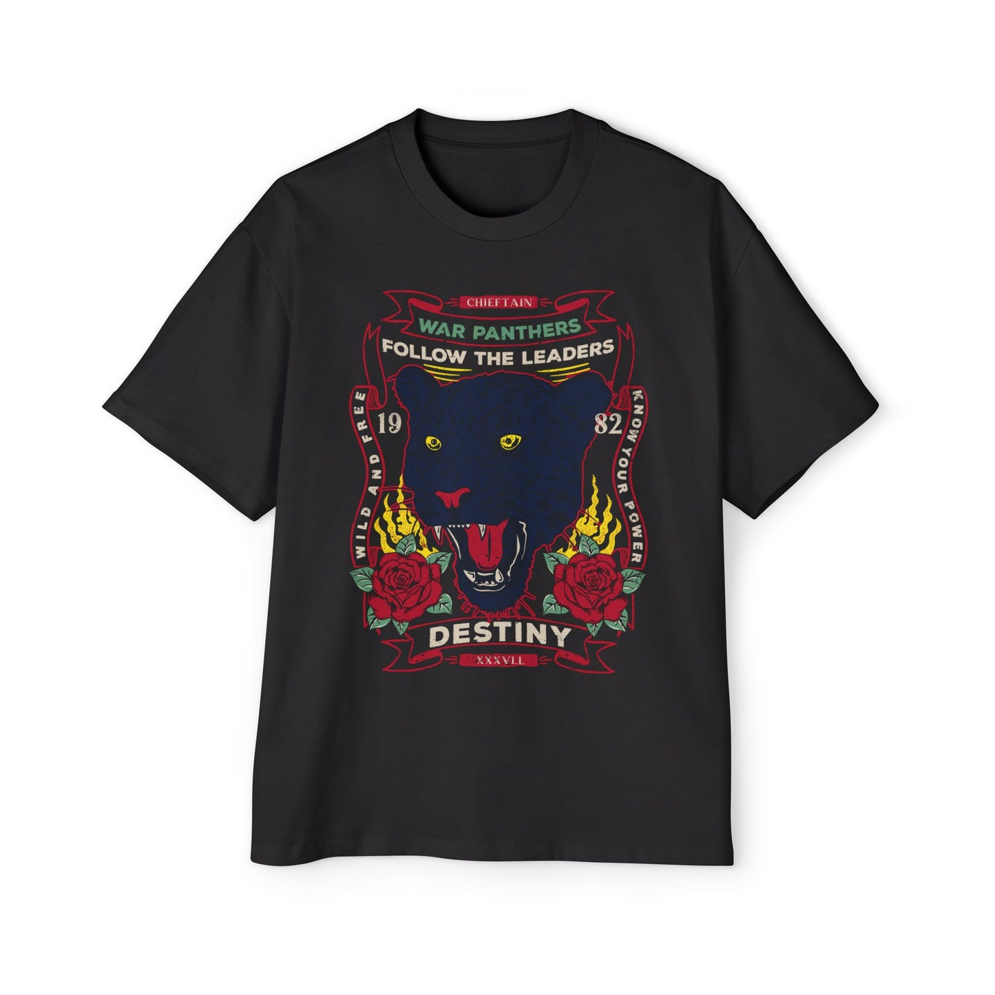 War Panther wild and free Tee